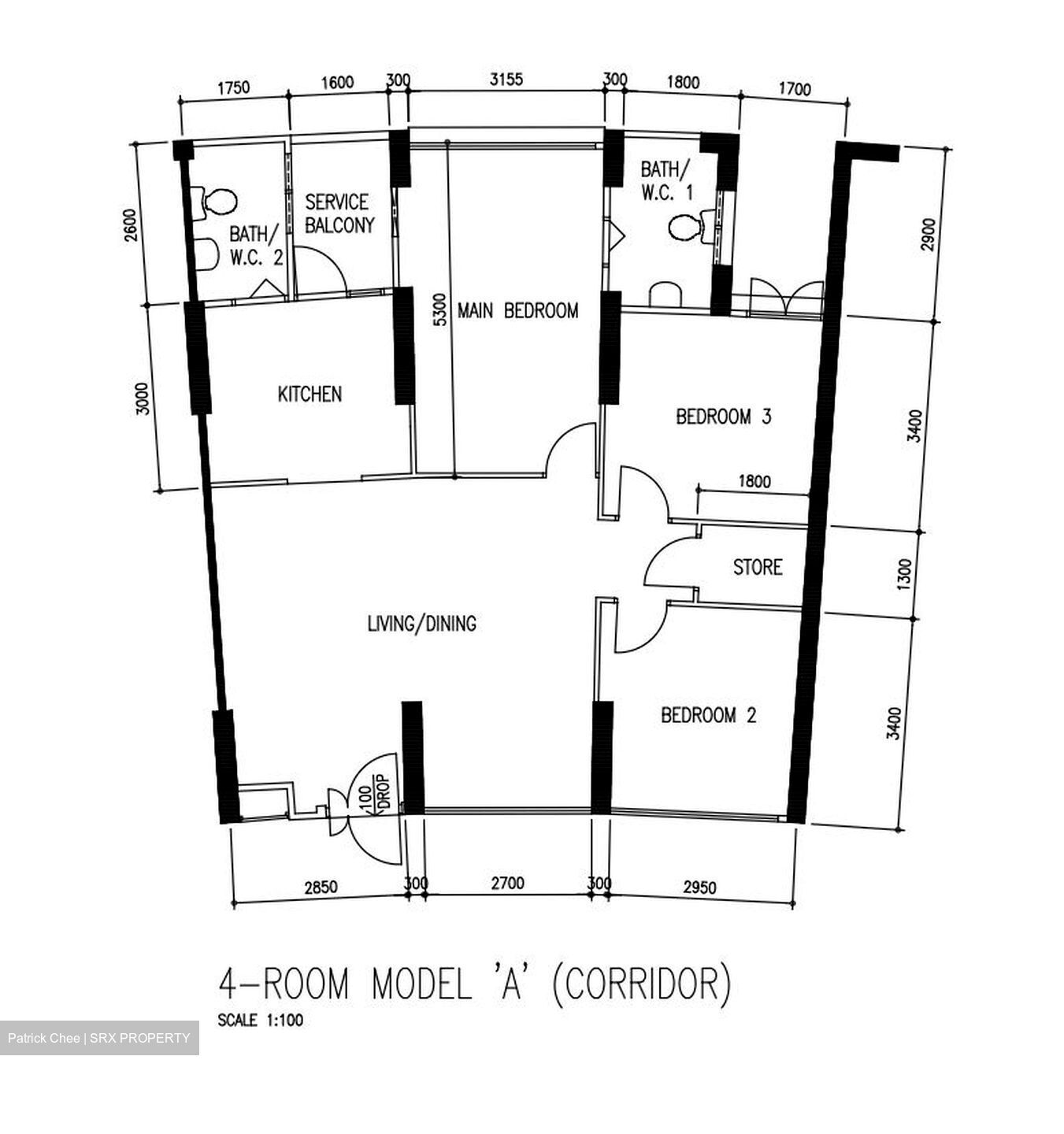 Blk 156 Toa Payoh Sapphire (Toa Payoh), HDB 4 Rooms #559807401